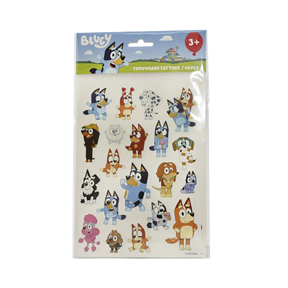 Bluey barntatueringar