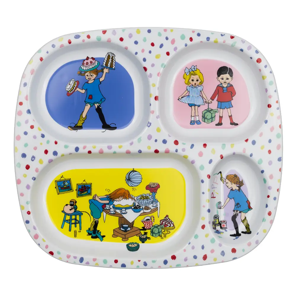 Rätt start Pippi Födelsedag Facktallrik