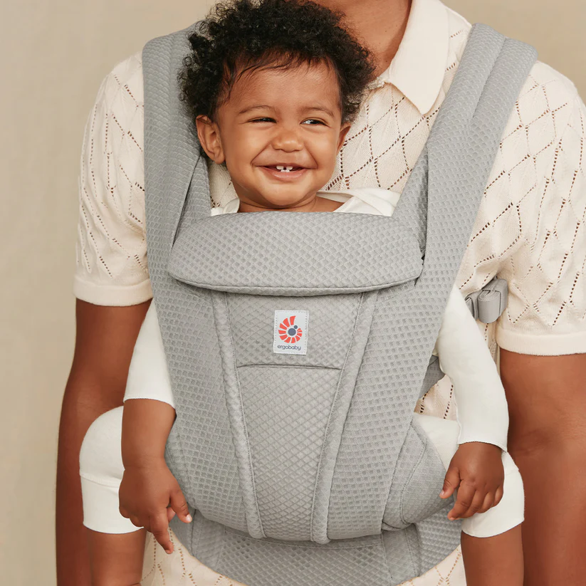 Ergobaby Omni Deluxe Mesh bärsele- Pearl Grey