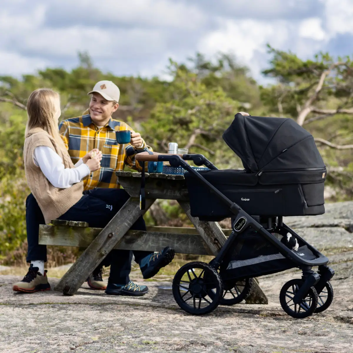Emmaljunga Sento pro Ergo+ Outdoor Black