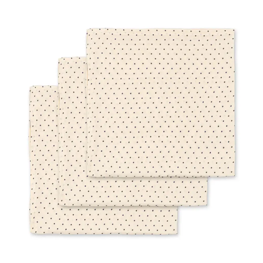 Konges Slöjd 3 Pack Muslinfiltar Gots Estate Dot