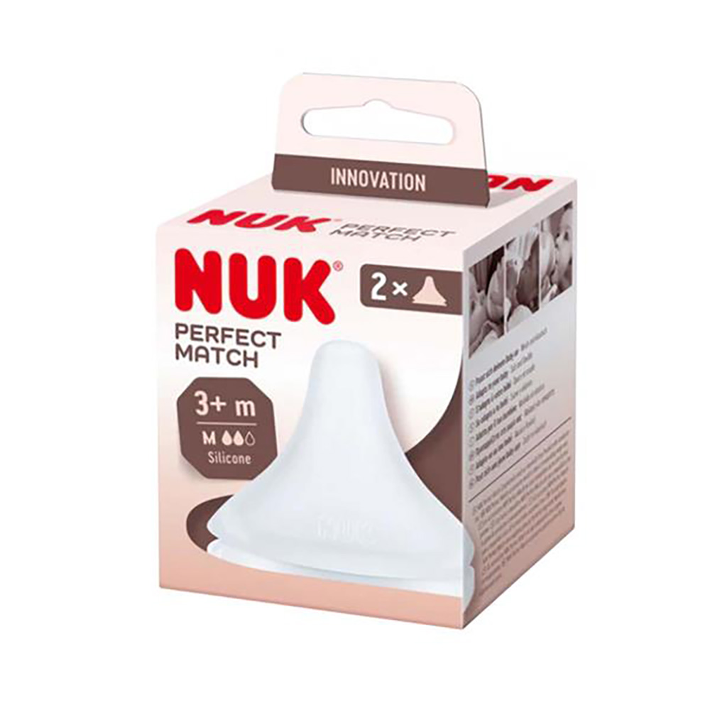 NUK Perfect Match Flasknapp Silikon M