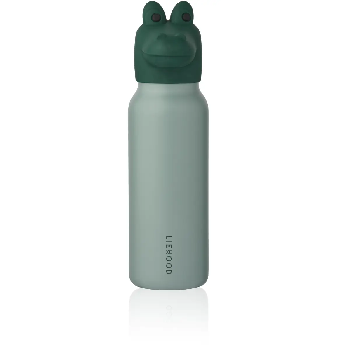 Liewood falk vattenflaska med krokodil 350 ml peppermint / garden g