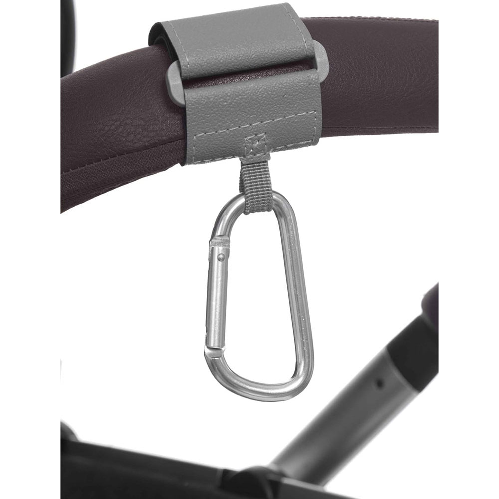 Fresh Kid Barnvagnskrokar 2-pack Grå