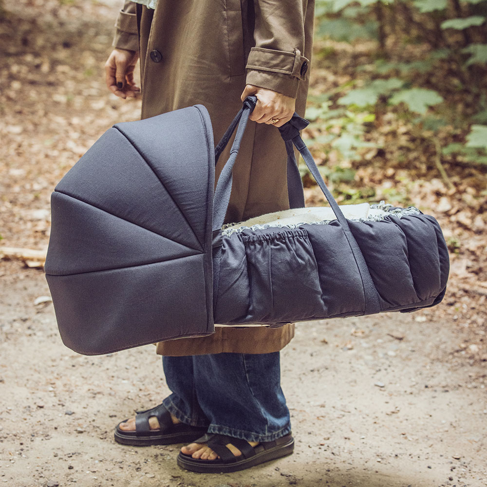 Sebra 3-in-1 Baby Nest blue olive