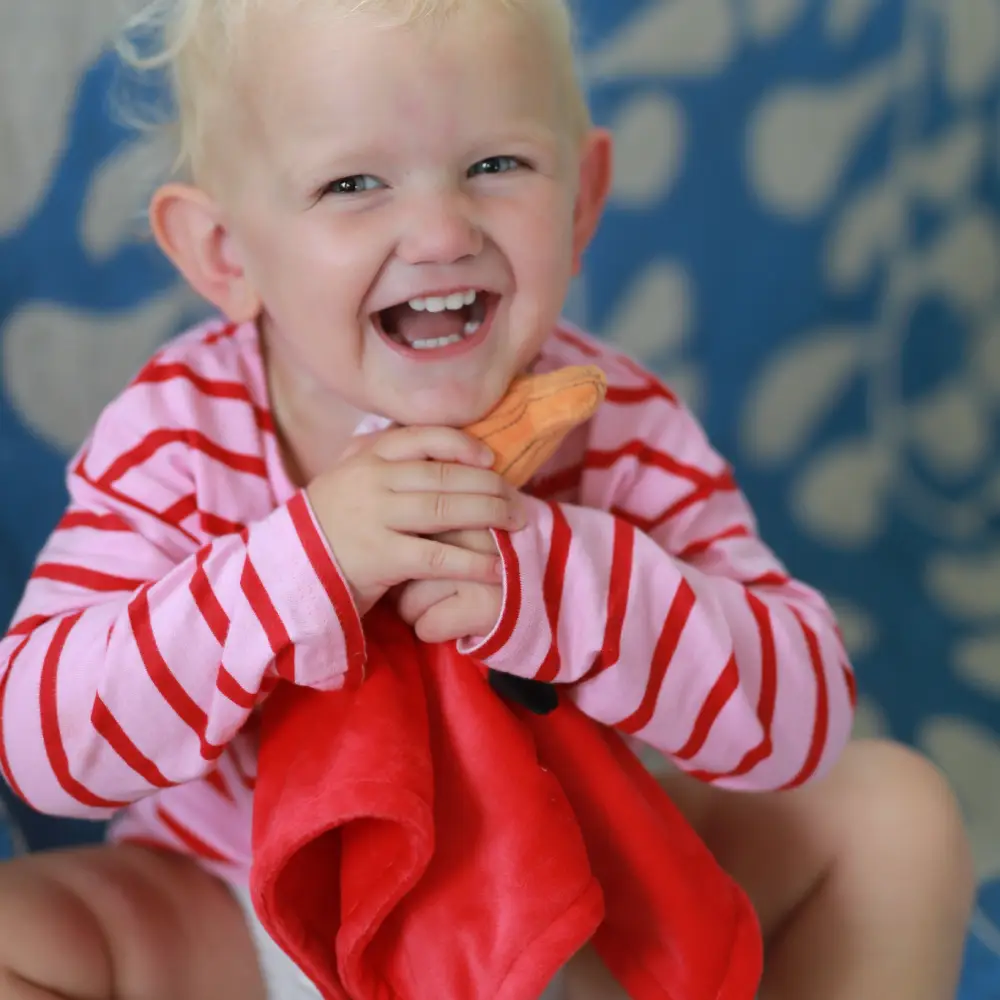 Rätt start Mumin Lilla My Snuttefiltskompis röd