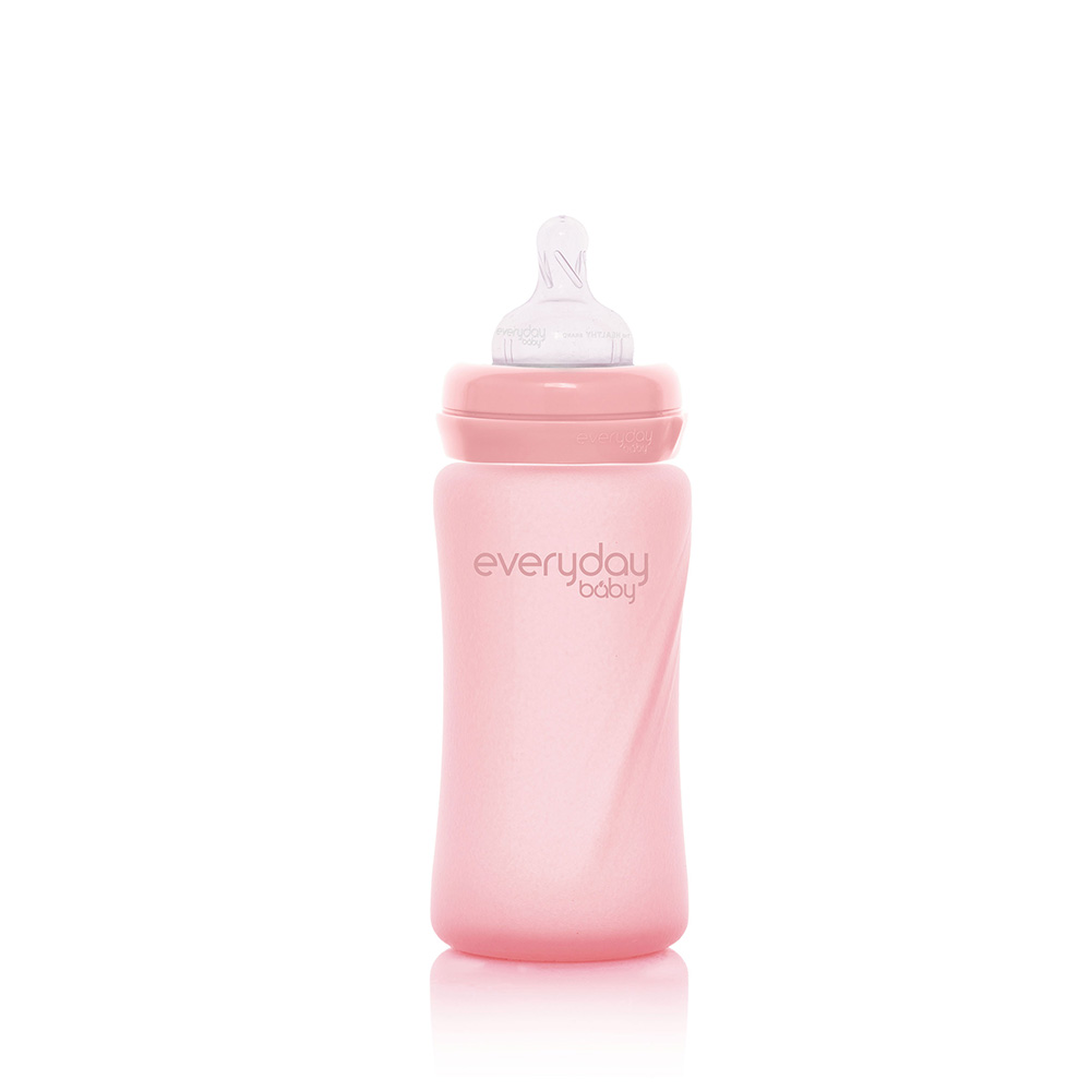 Everyday Baby nappflaska Healthy + 240 ml -  Rose Pink