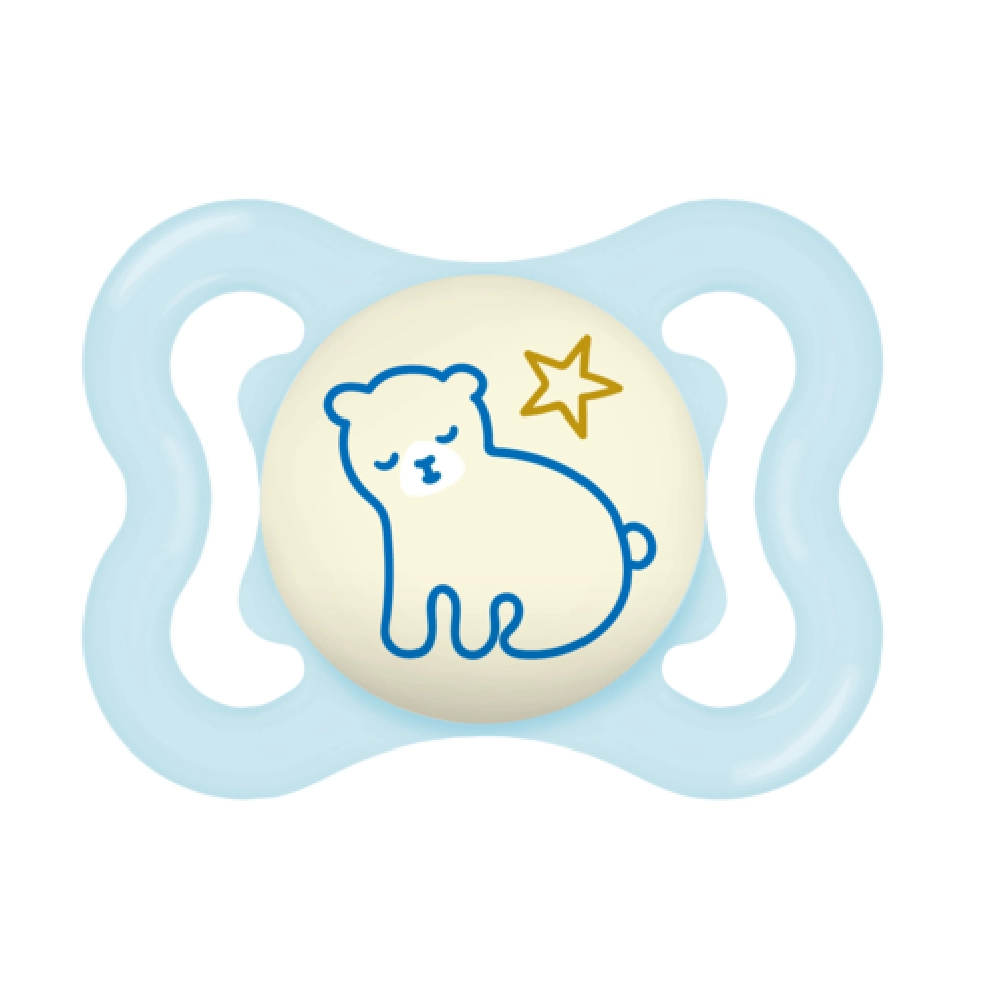 MAM Supreme Night 0-6 mån Silk Blå 1p