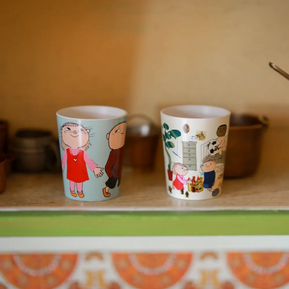 Rätt start Alfons Åberg Tumblermugg lek