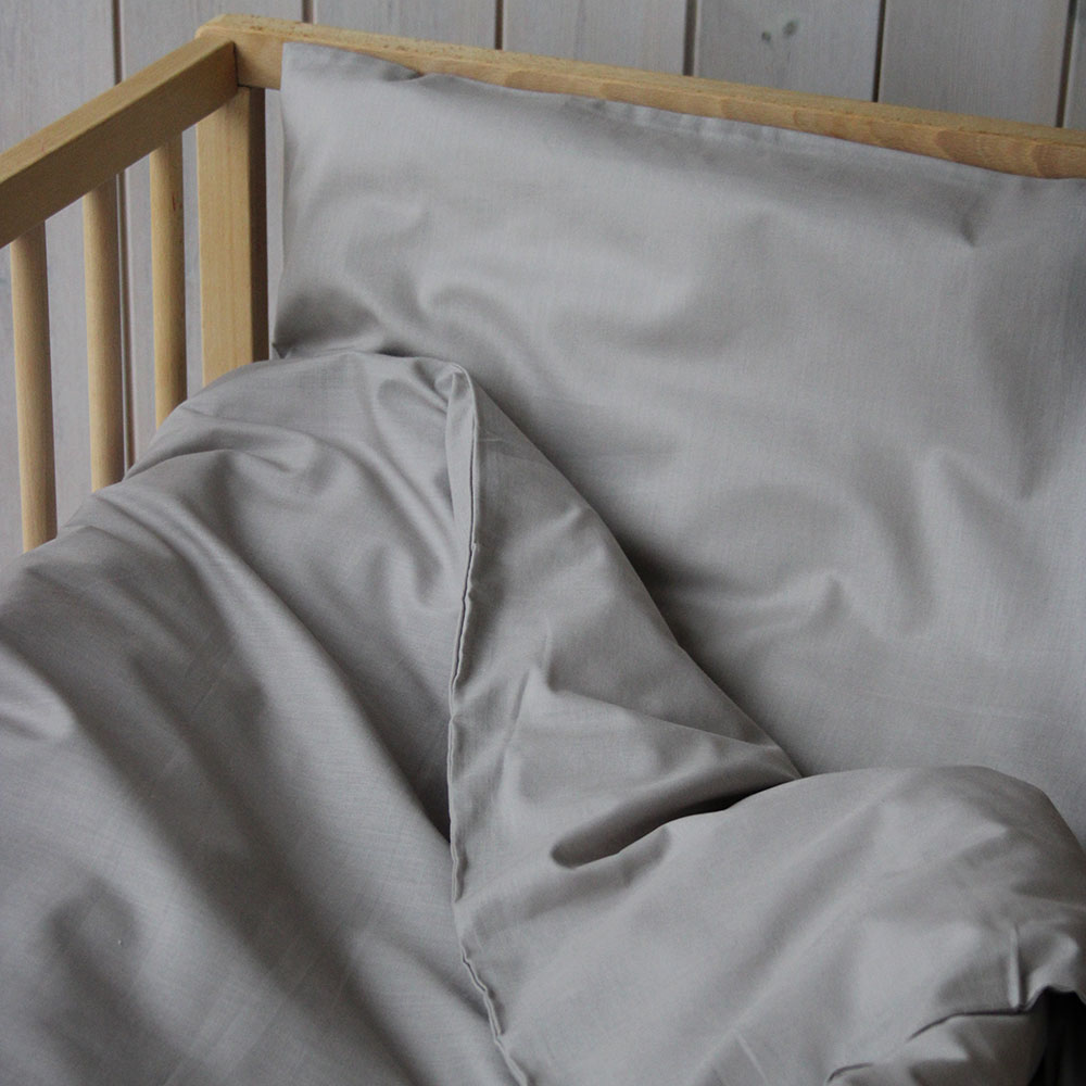 Rätt Start Påslakanset spjälsäng grå