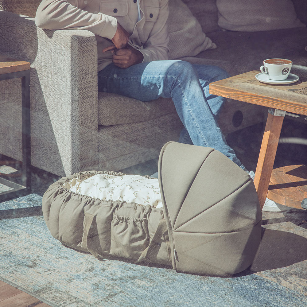 Sebra sufflett till 3-in-1 Baby Nest dark olive