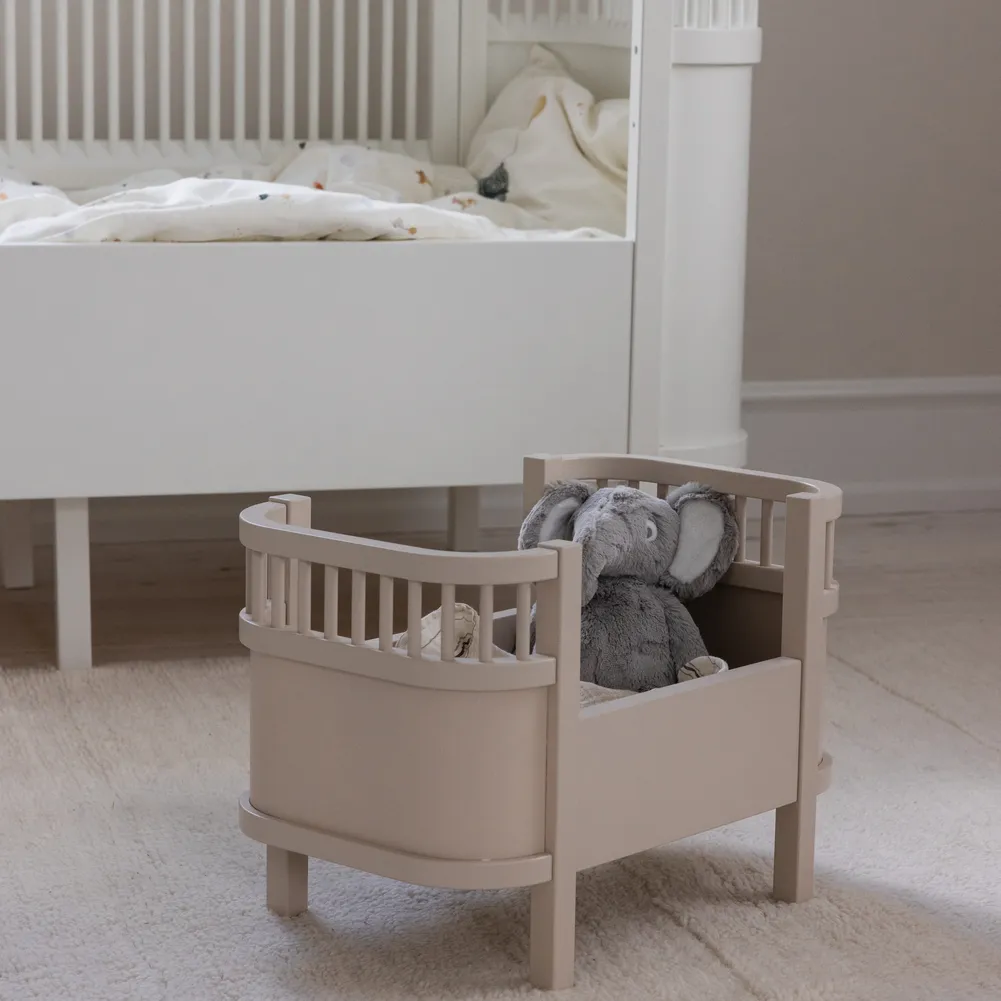 Sebra Docksäng med madrass Birchbark rose