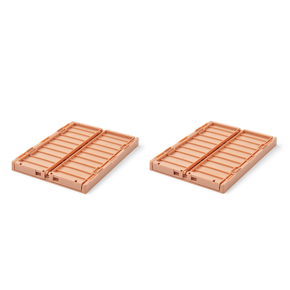 Liewood Weston förvaringsbox S 2-pack Tuscany rose 2074