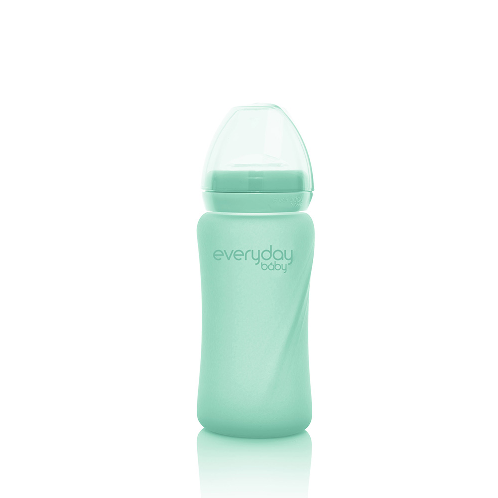 Everyday sugrörsflaska Healthy + 240 ml - Mint Green