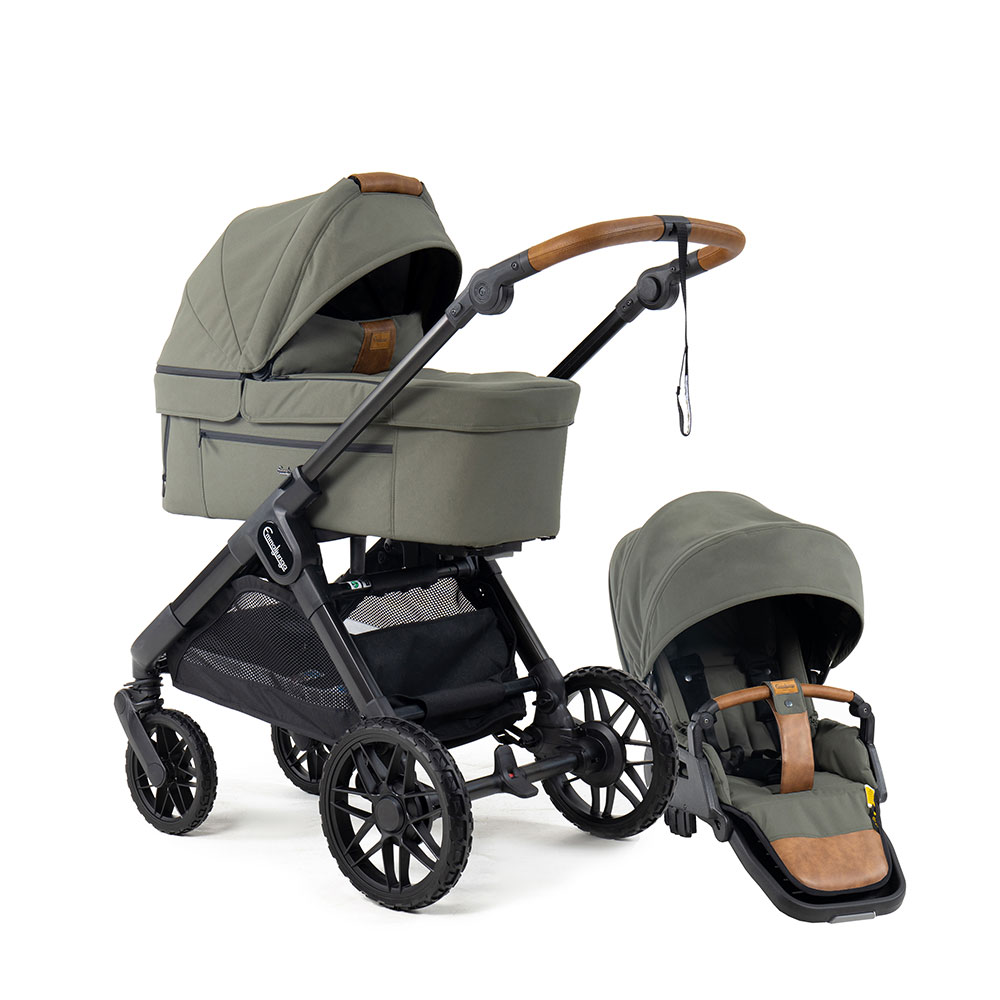 Emmaljunga Sento Max Flat+ Outdoor Green