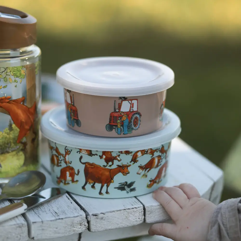 Rätt start Mamma Mu, Snackbox, 2-pack