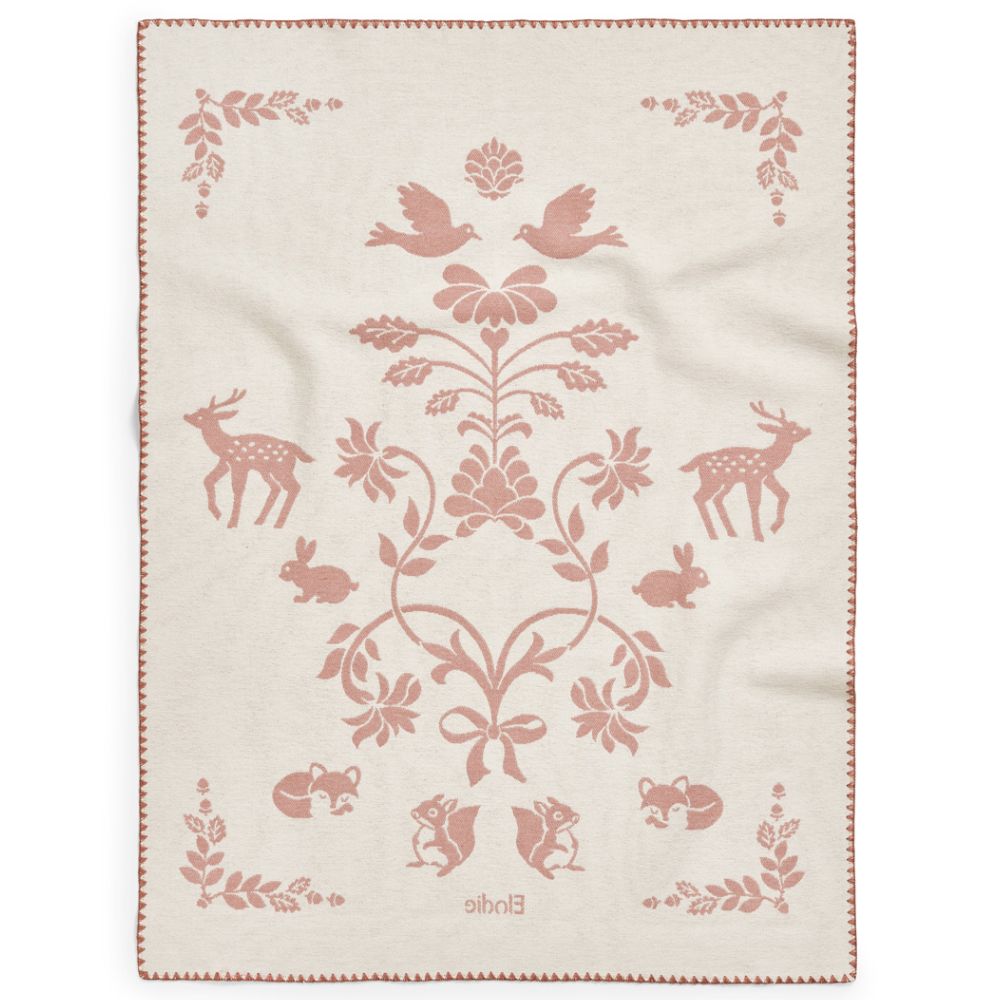 Elodie Details Jacquardfilt mullberry pink