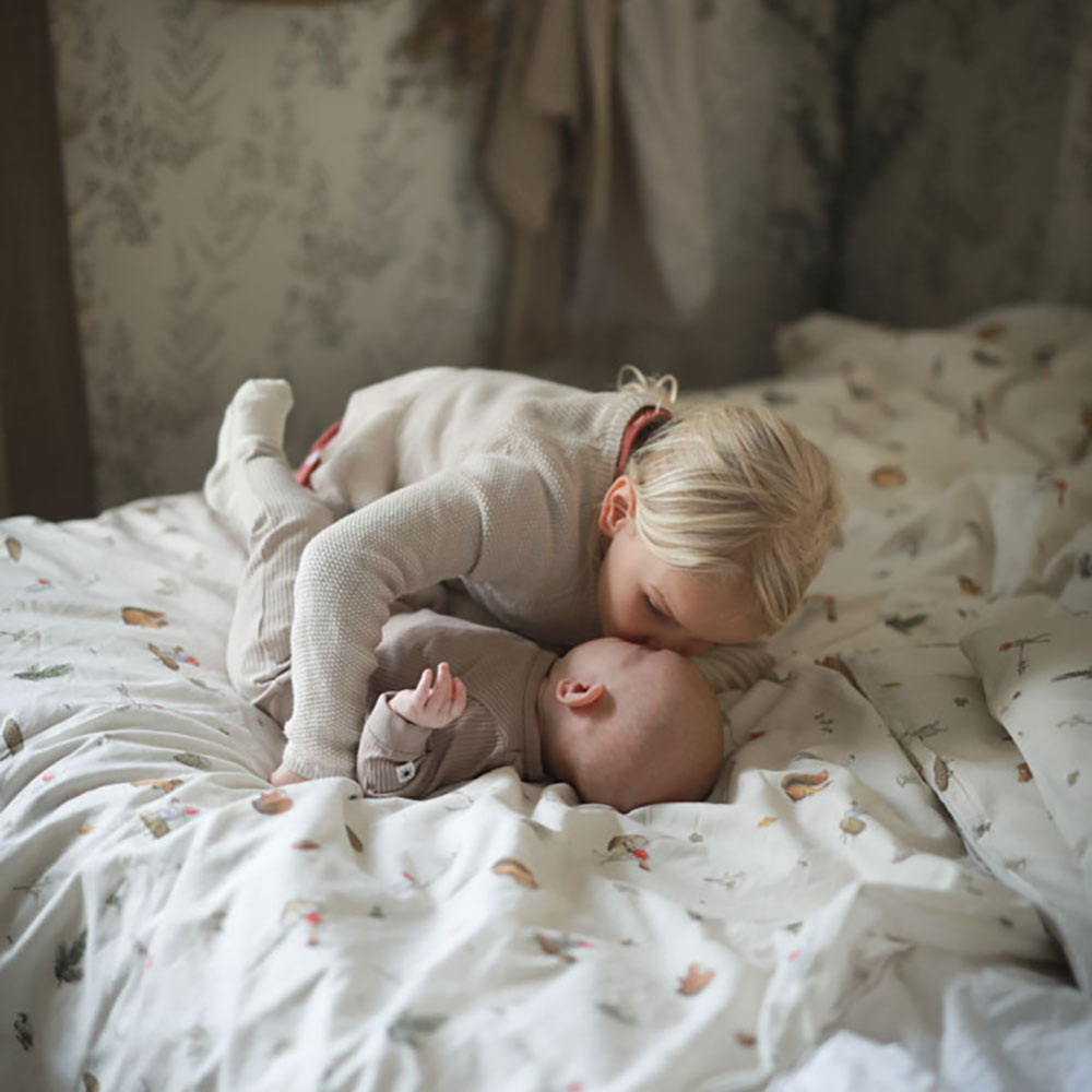 Rätt Start Beskow Tomtebobarnen Påslakanset junior beige