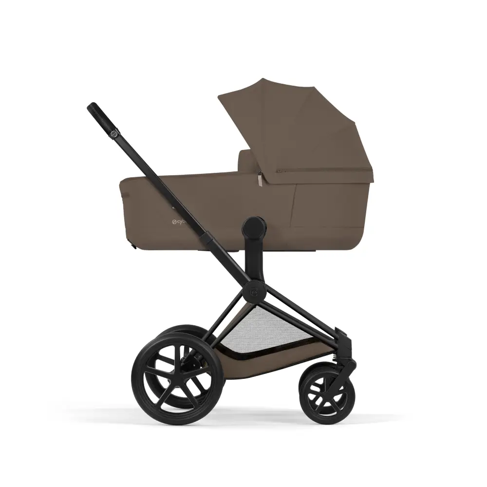 Cybex Priam Barnvagn Matt Black/Coconut Brown