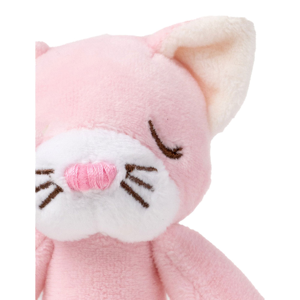 Teddykompaniet Diinglisar Skallra Katt Babyrosa