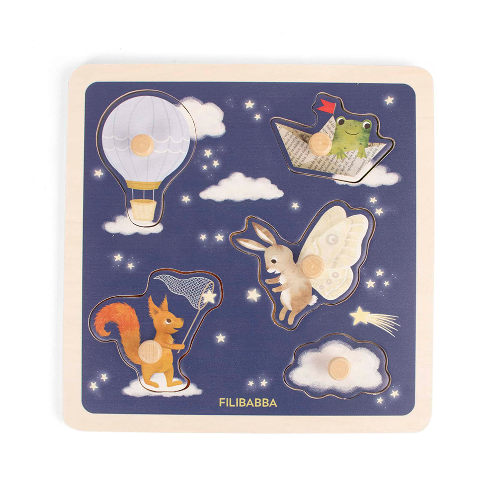 Filibabba träpussel Little Adventurers
