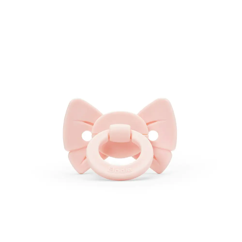 Elodie Binky Bow Napp Misty Pink One size