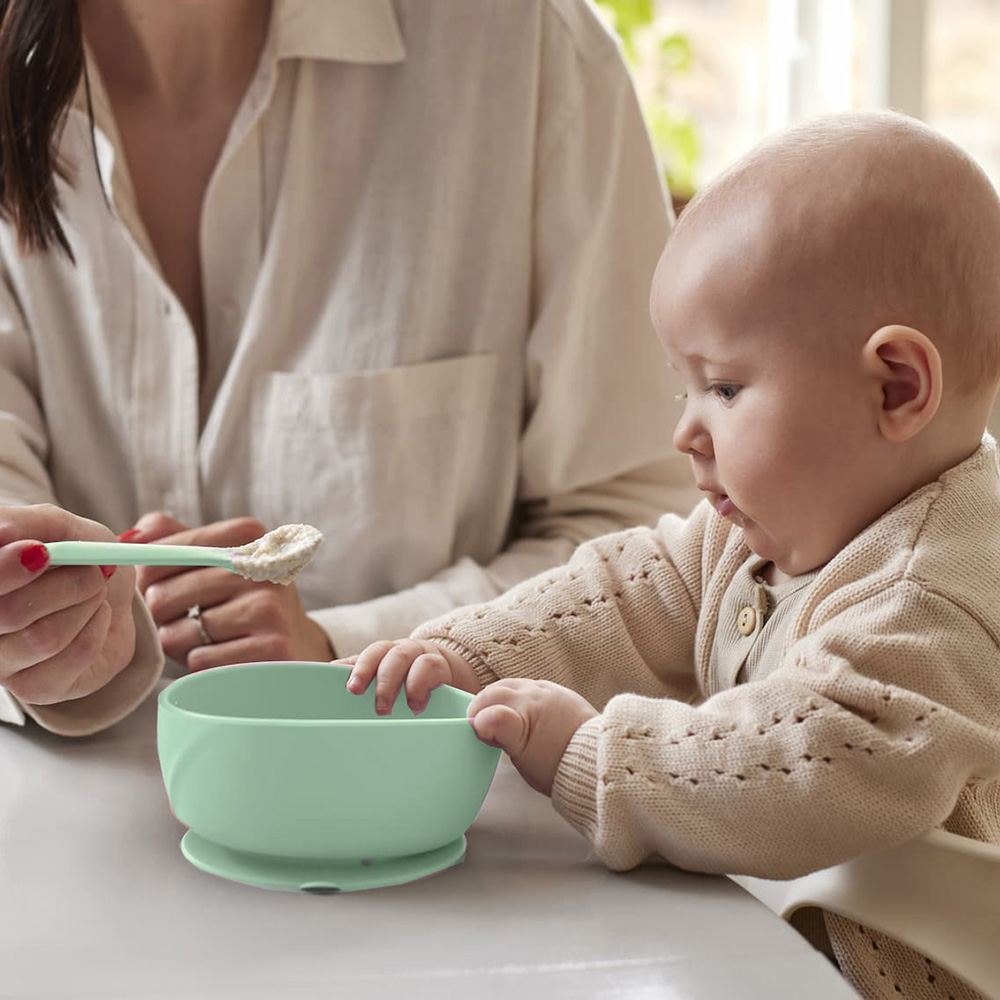 Everyday Baby silikonsked 2-pack Mint Green