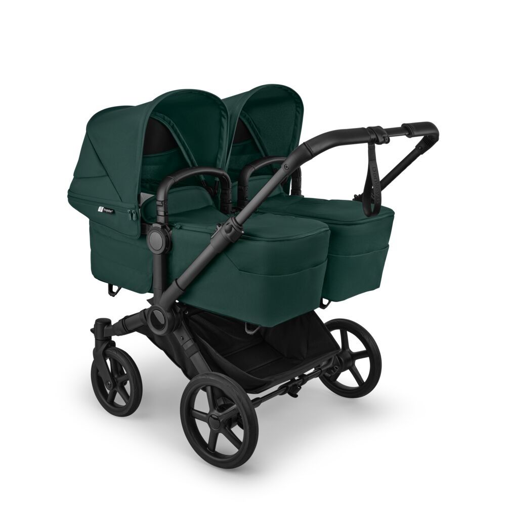Bugaboo Donkey 6 Tvillingvagn Fern Green