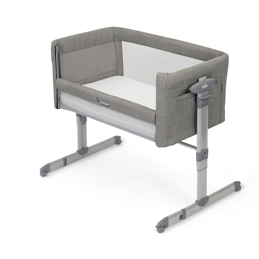 Joie Roomie Glide bedside sidosäng Foggy Gray