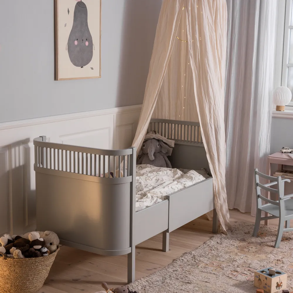 Sebra Baby & Junior växasäng Stone