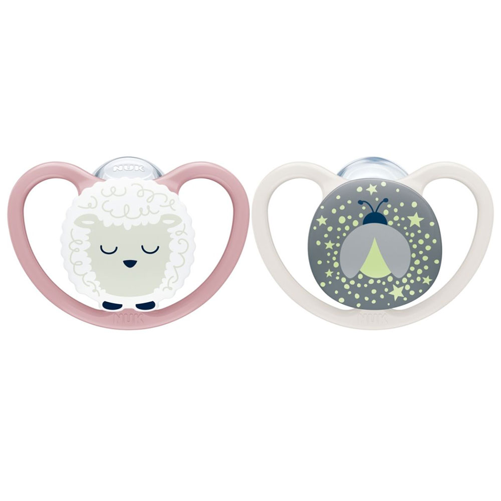 NUK napp perfect match air night sheep 0-6 mån
