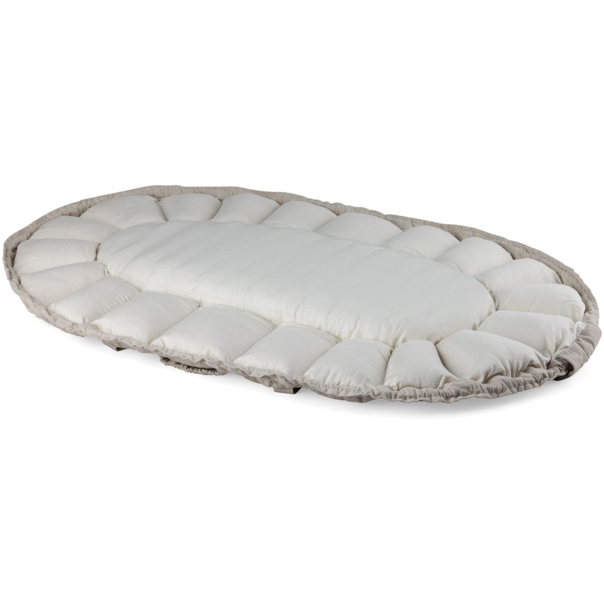 Sebra Babynest 3-i-1 med huv morning beige melange