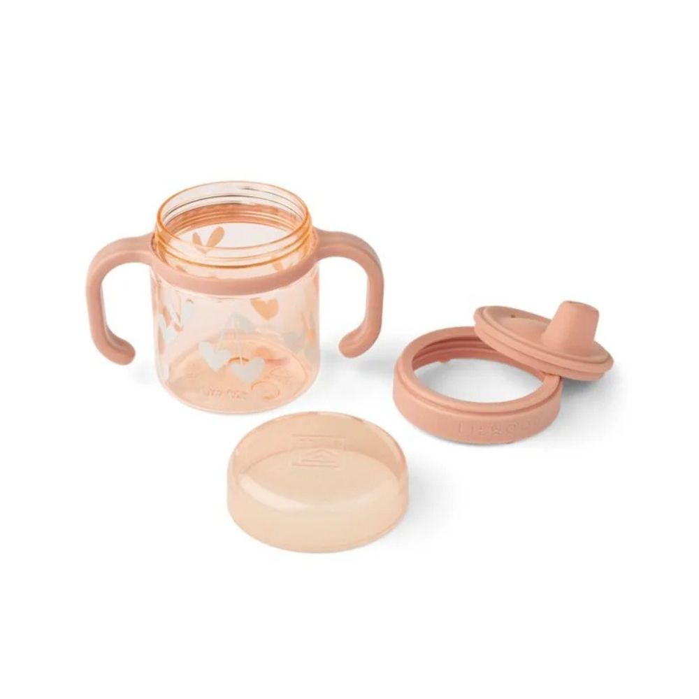Liewood Kylo pipmugg i tritan 280 ml - Sweethearts / Pale tuscany