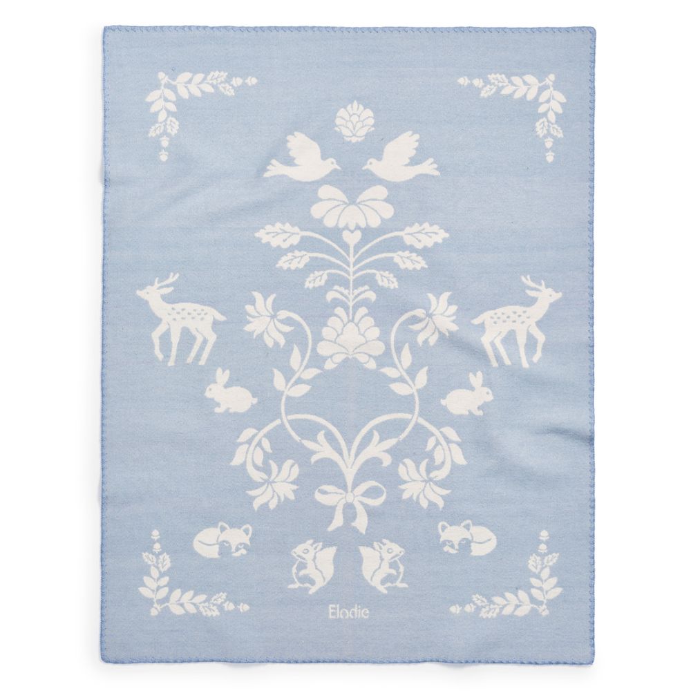 Elodie Details Jacquardfilt Blueberry blue