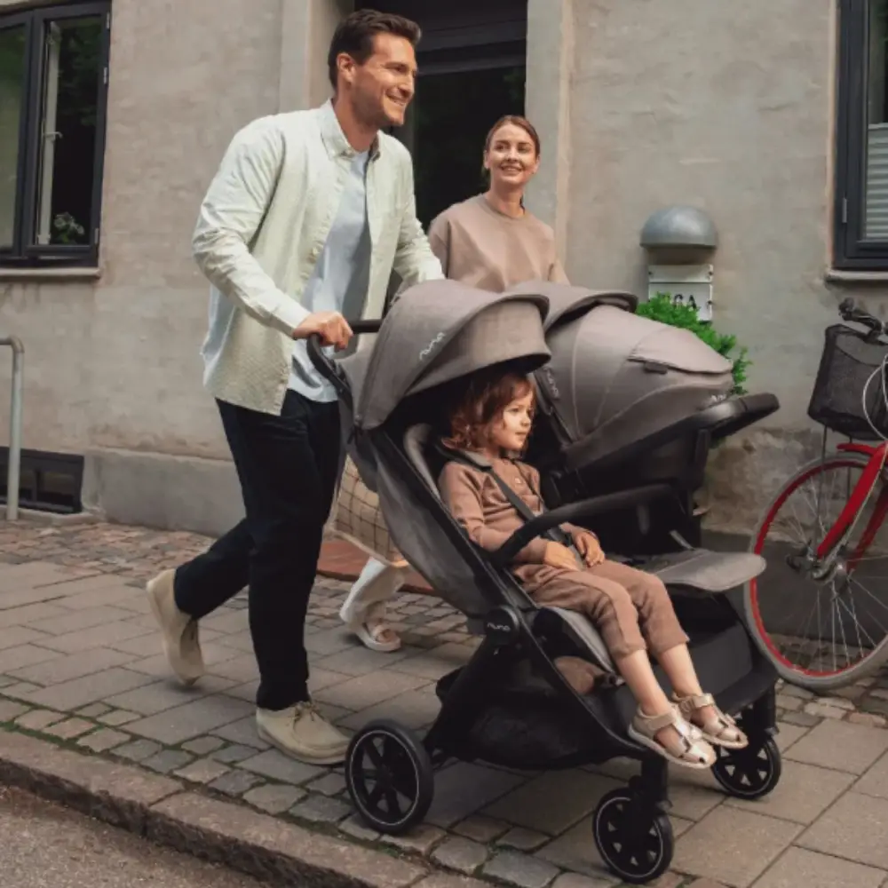 Nuna TRVL DUBL Resevagn Dubbel THUNDER