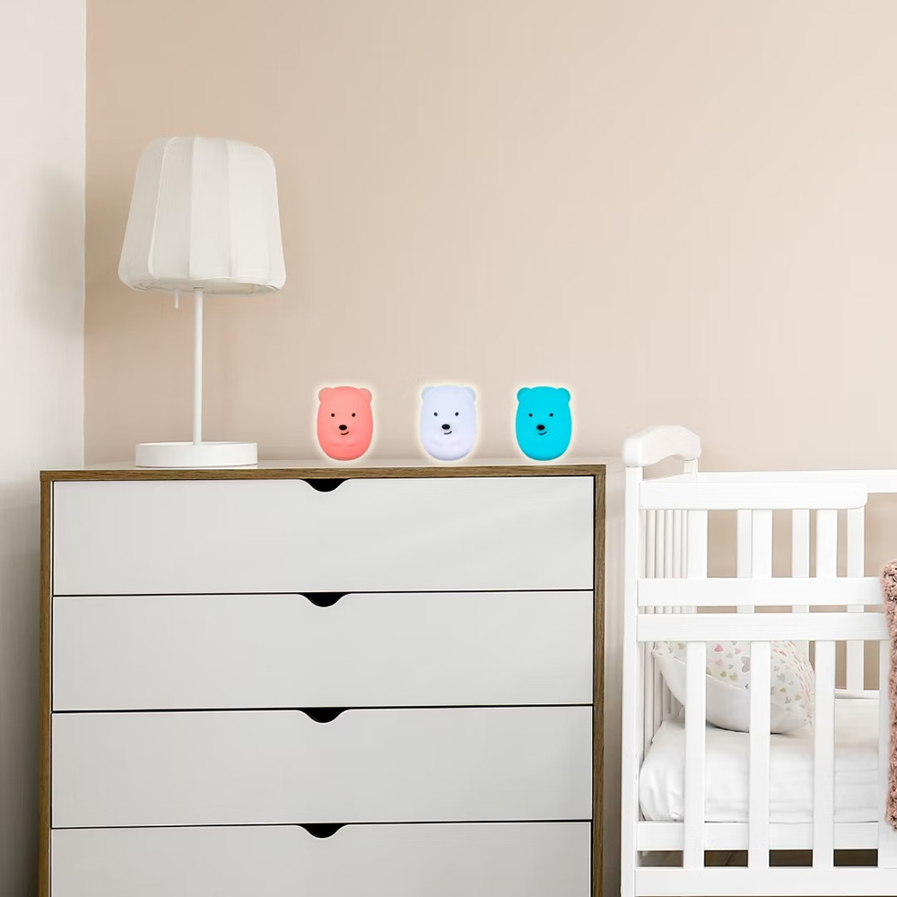 Tiny Tot Viggo The Bear Led nattlampa m/USB lad