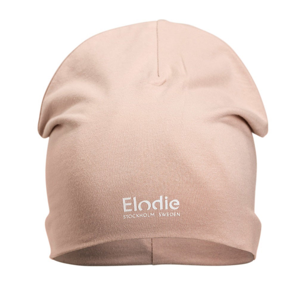 Elodie Details Bomullsmössa Logo Powder Pink 0-6m