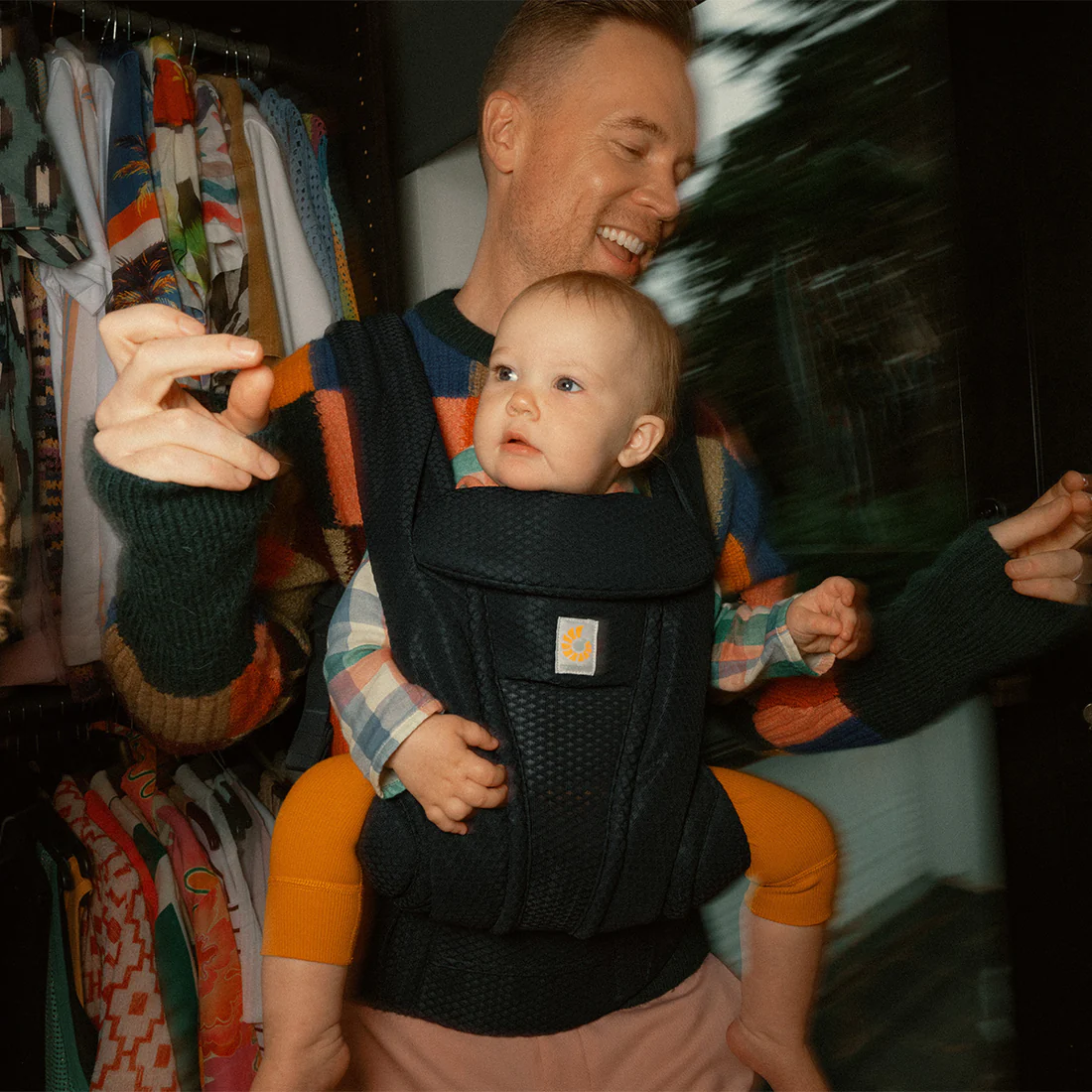 Ergobaby Omni Deluxe Mesh bärsele- Midnight Blue