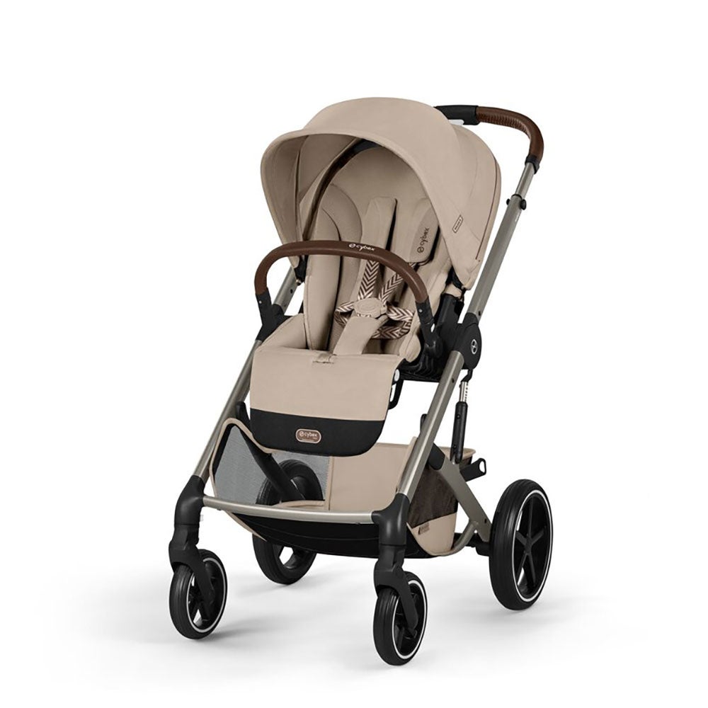 Cybex Balios s lux tpe incl. hopfällbar liggdel almond beige