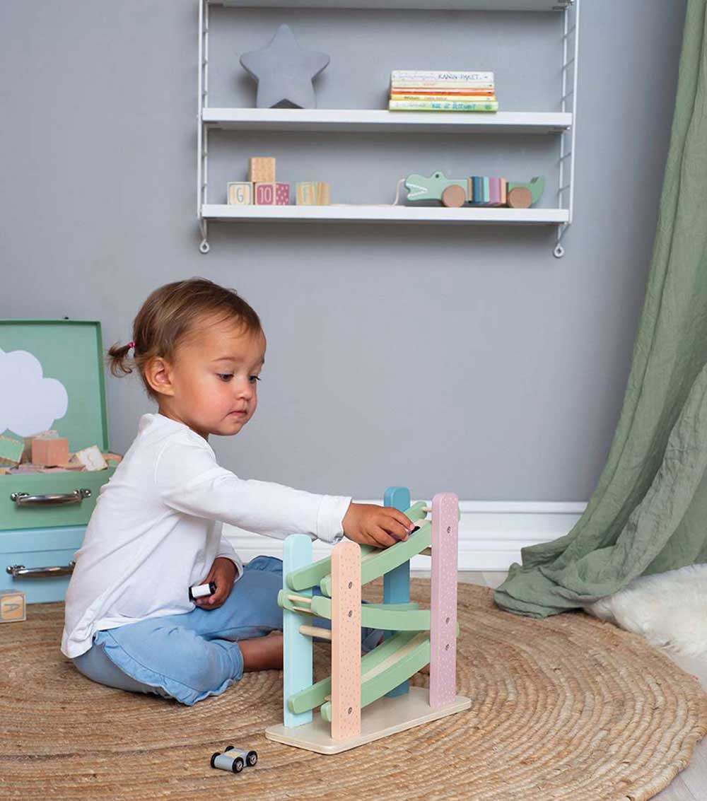 Jabadabado Bilbana med bilar Teddy