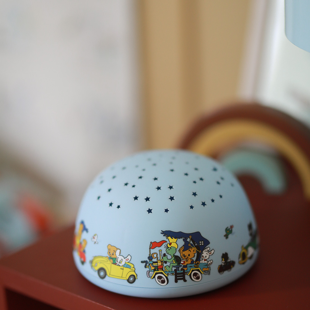 Rätt Start Bamse Nattlampa med stjärnhimmel och musik