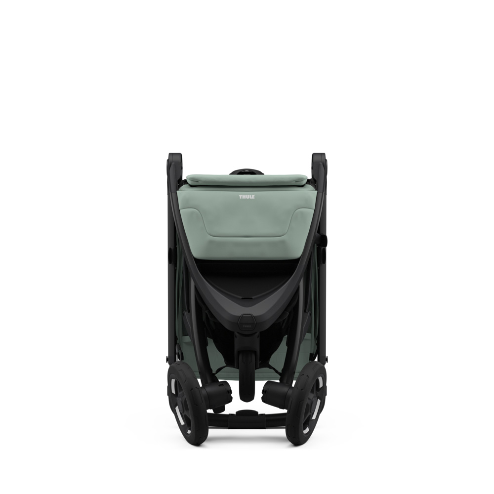 Thule Spring 2 Barnvagn Mist Green on Black