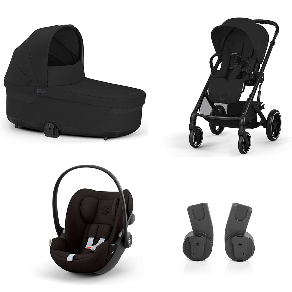 Cybex Balios S Lux + Cloud G paket Moon Black