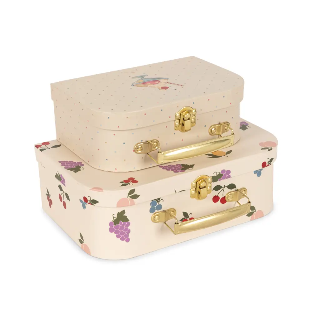 Konges Slöjd 2 Pack Resväskor Fruity