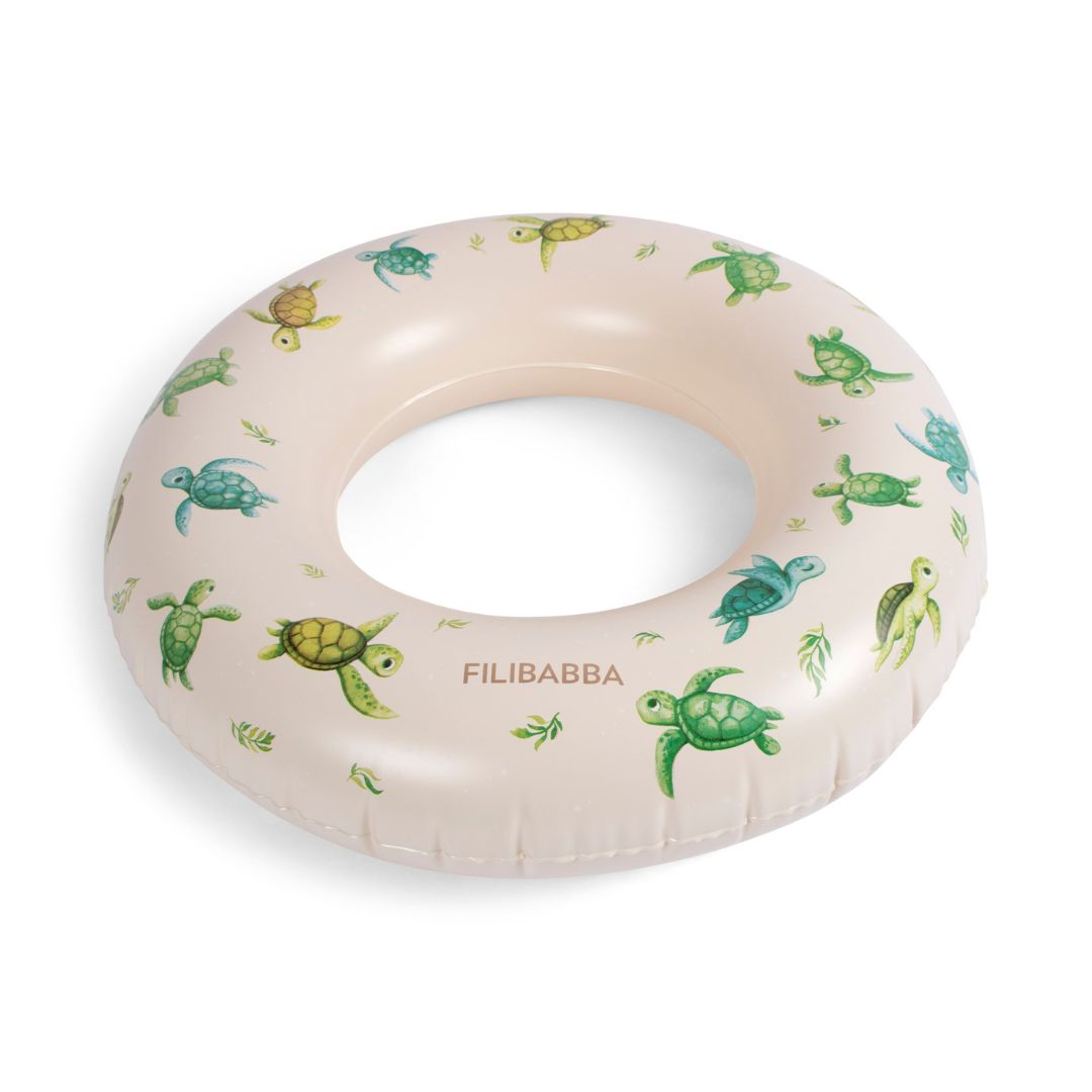 Filibabba Badring Alfie - Första simturen