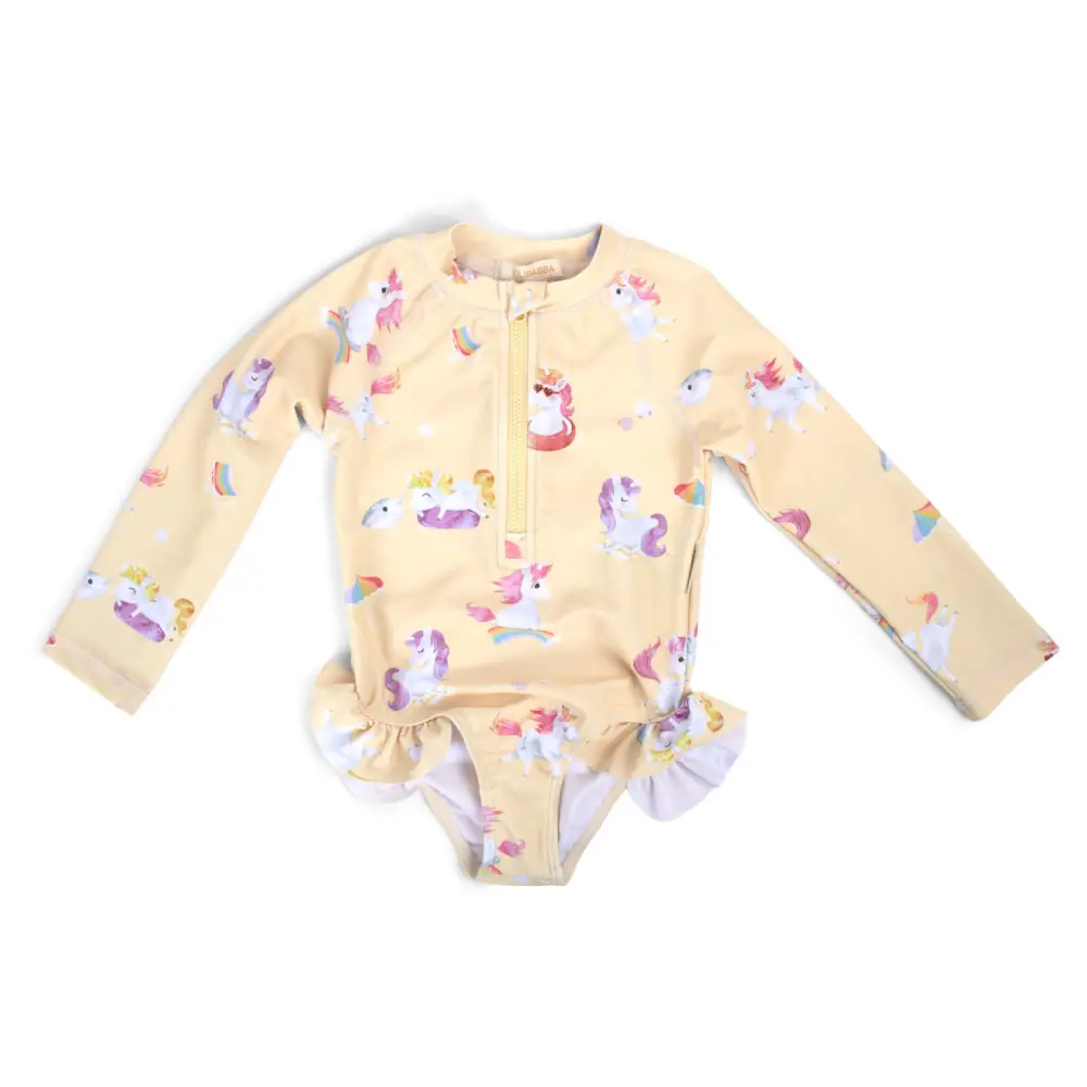 Filibabba vilje Uv-dräkt 3-4 år – unicorn shores