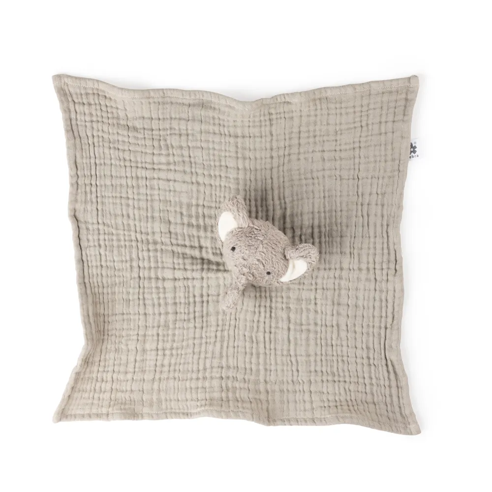 Sebra Snuttefilt Finley elefanten