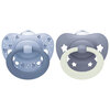 NUK napp first choice classic day & night blue 0-6 mån