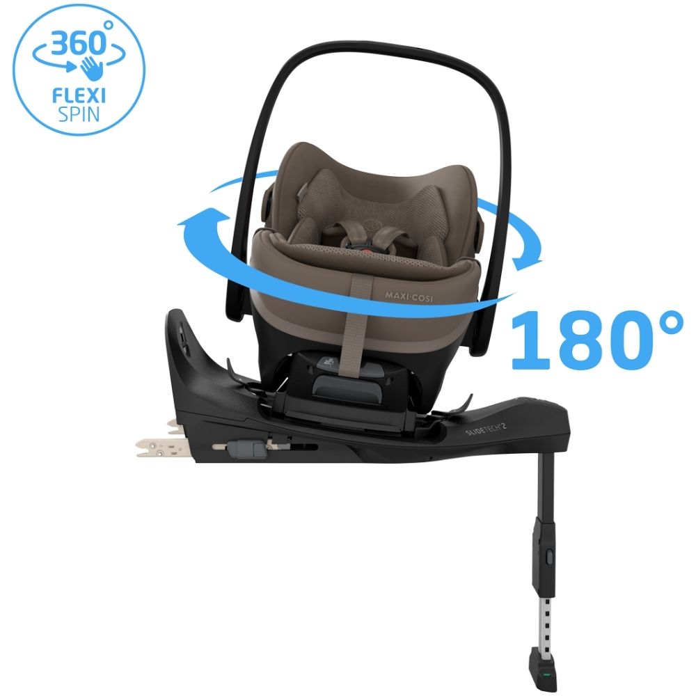 Maxi-Cosi Pebble Slide Pro Babyskydd Oak Truffle