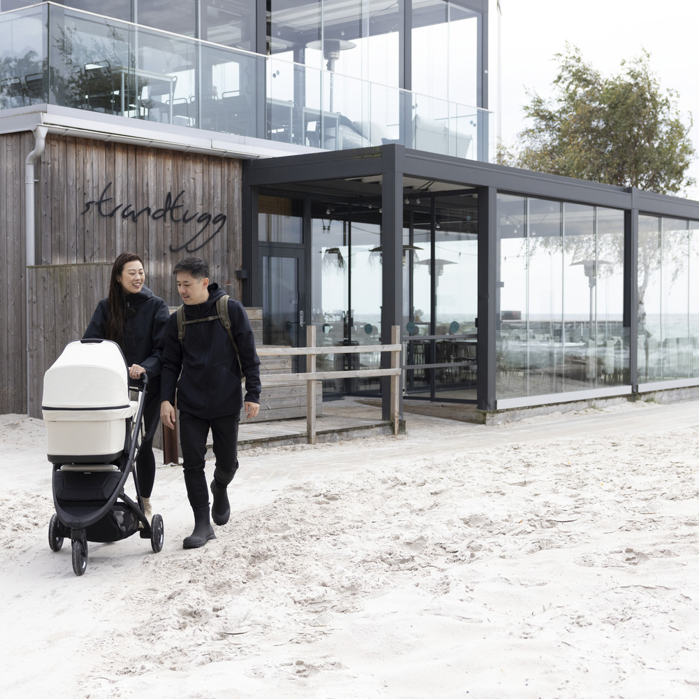 Thule Spring 2 Barnvagn Soft beige on Black